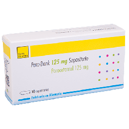 PARACETAMOL SUPOSITORIOS 125 MG