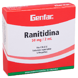 GENFAR ranitidina 50 mg