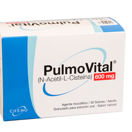 Pulmovital acetilcisteina 600 mg