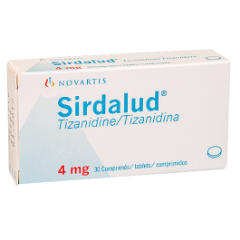 Sirdalud tizanidina 4 mg