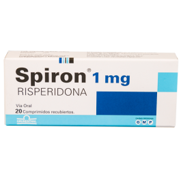 SPIRON risperidona 1 mg
