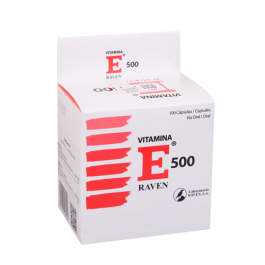 Vitamina E Capsulas 500 Mg