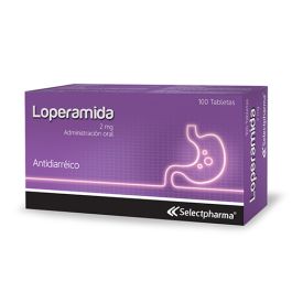LOPERAMIDA 2 MG X 100 TABS