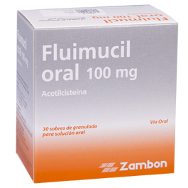 FLUIMUCIL acetilcisteina 100 mg