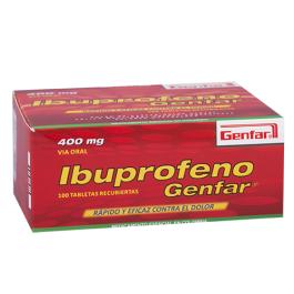 IBUPROFENO TABLETAS 400 MG