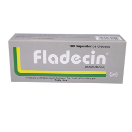 FLADECIN indometacina 100 mg