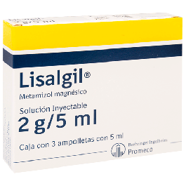 LISALGIL metamizol sodico 2 g