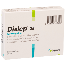 DISLEP levosulpirida 25 mg