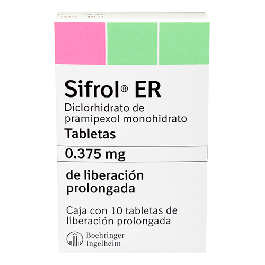 SIFROL ER pramipexol 0.375 mg