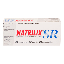 NATRILIX SR indapamida 1.5 mg