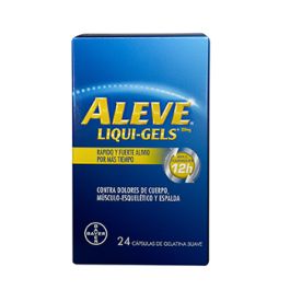 ALEVE LIQUI GEL CAPSULAS 200 MG