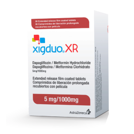 XIGDUO XR 5/1000 MG X 30 COMPRIMIDOS