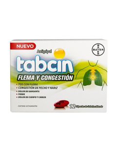 TABCIN FLEMA Y CONGESTION X 12 CAPSULAS