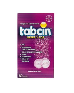 TABCIN GRIPE Y TOS X 60 TABS  