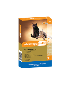 ADVANTAGE MULTI GATO 0.4 ML X 3 UND (VETERINARIA)