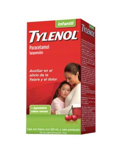 TYLENOL 120 ML CEREZA JARABE