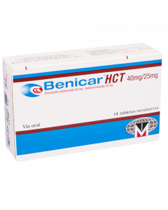BENICAR HCT TABLETAS 40 MG / 25 MG