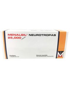 MENALGIL NEUROTROPAS 25000 U.I X 1 AMP