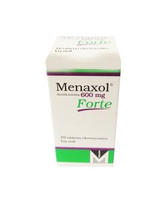 MENAXOL FORTE 600MG 10TABEFERV