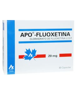 APO-FLUOXETINA 20 MG X 30 CAPS