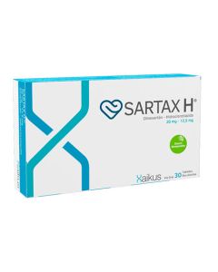 SARTAX H 20MG/12.5MG X 30 TABS