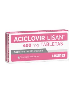 ACICLOVIR TABLETAS 40 MG