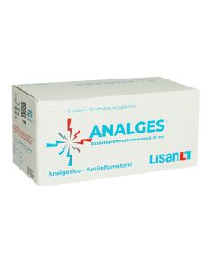 ANALGES TABLETAS 25 MG