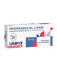 PROPANALOL TABLETAS 40 MG