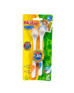 NUBY CUCHARAS CON SENSOR DE TEMP. 2 PACK