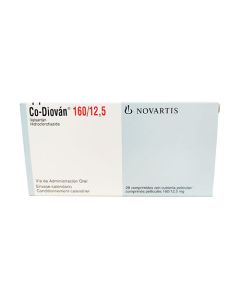 CO-DIOVAN 160/12.5 X 28 COMPRIMIDOS