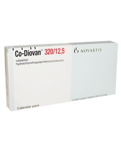 CO-DIOVAN 320/12.5 X 14 COMPRIMIDOS