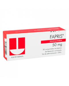 FAPRIS COMPRIMIDOS 50 MG 