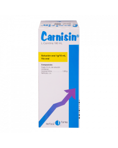CARNISIN SOLUCION ORAL 180 ML