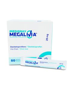 MEGALIVIA 25 MG X 1 SACHET