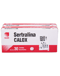 CALOX SERTRALINA TABLETAS 50 MG