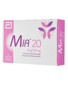 MIA 20 COMPRIMIDOS 