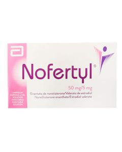 NOFERTYL 50 MG/5 MG X 1 AMP