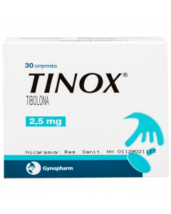 TINOX TABLETAS 2.5 MG