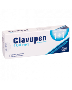 CLAVUPEN TABLETAS 100 MG 