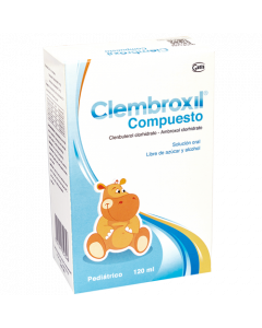 CLEMBROXIL COMPUESTO PEDIATRICO JARABE 120 ML 