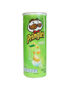 PRINGLES PAPAS CREMA Y CEBOLLA 124 GRS