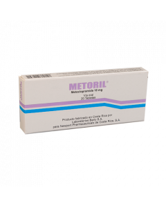 METORIL TABLETAS 10 MG