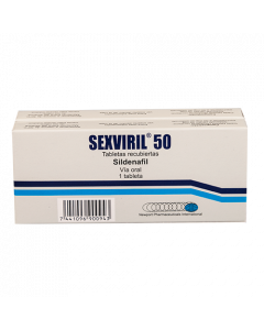 SEXVIRIL TABLETA 50 MG