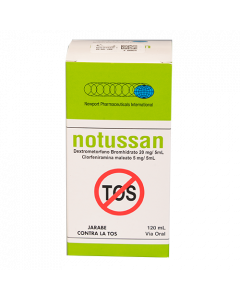 NOTUSSAN JARABE 120 ML 