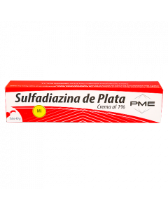 SULFADIAZINA PLATA 1% CREMA 40 G