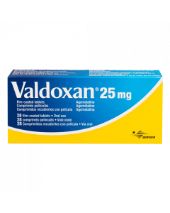 VALDOXAN COMPRIMIDOS 25 MG