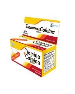 TIAMINA + CAFEINA X 60 TABS