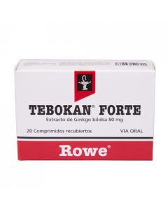 TEBOKAN FORTE COMPRIMIDOS 80 MG 