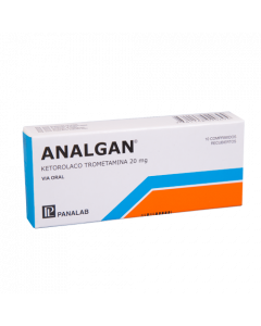 ANALGAN COMPRIMIDOS 20 MG