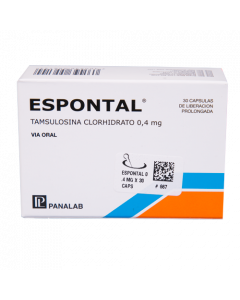 ESPONTAL CAPSULAS 0.4 MG 